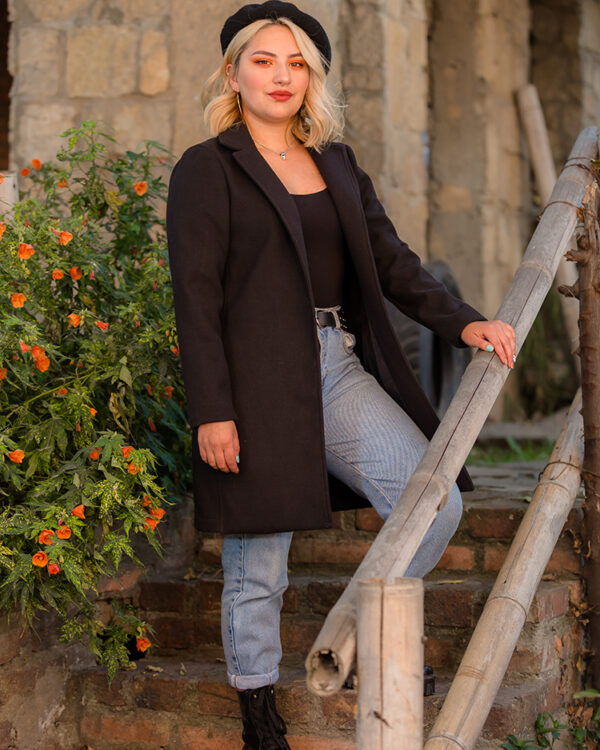 ABRIGO LARGO EN PAÑO