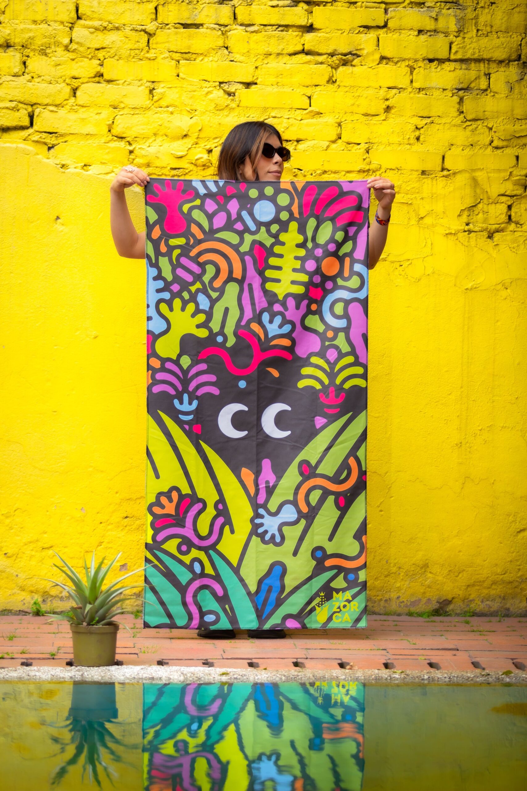 Toalla viajera compacta Mazorca