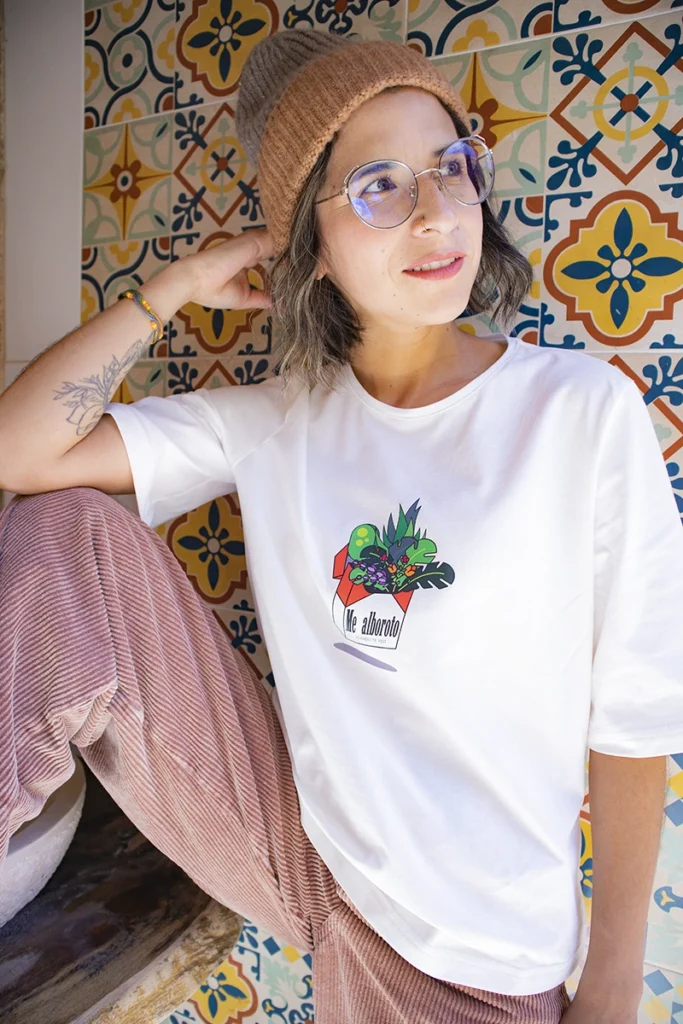 T-shirt Me Alboroto mujer